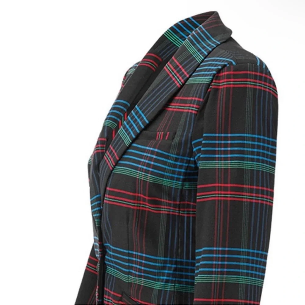 Cabi Plaid Women's Blazer - Picture 3 of 12